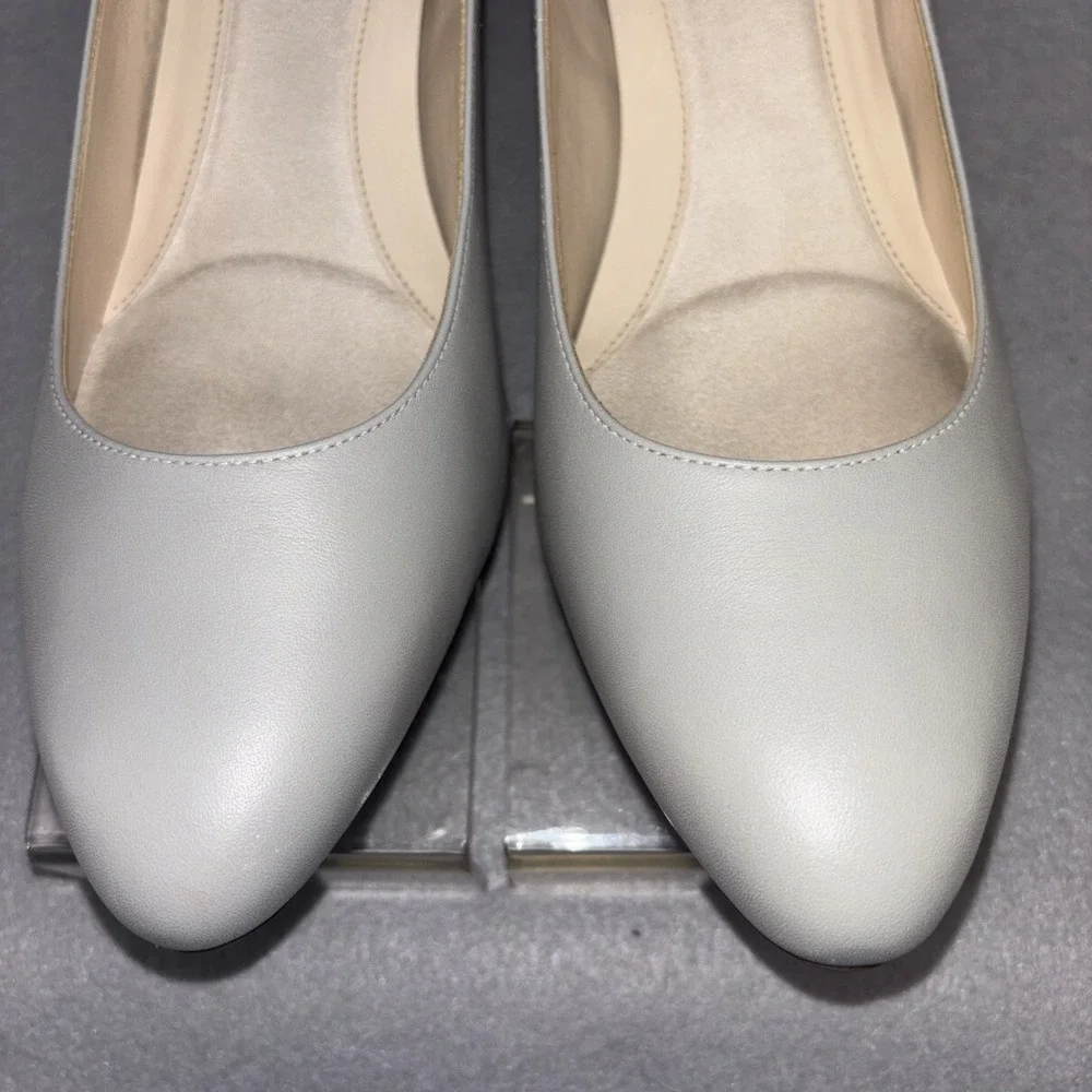Cole Haan The Go to Wedge Limestone Grey Shoes Waterproof Womens Size US 10.5 B